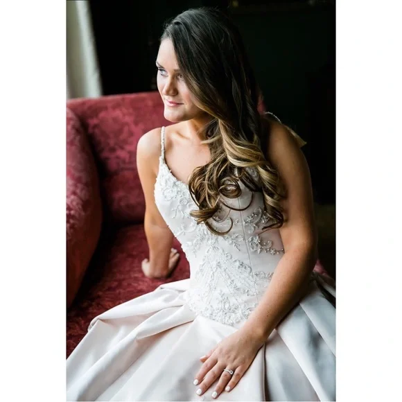 sachin and babi light blue dress Dresses | Champagne Blush Beaded Silk Wedding Dress